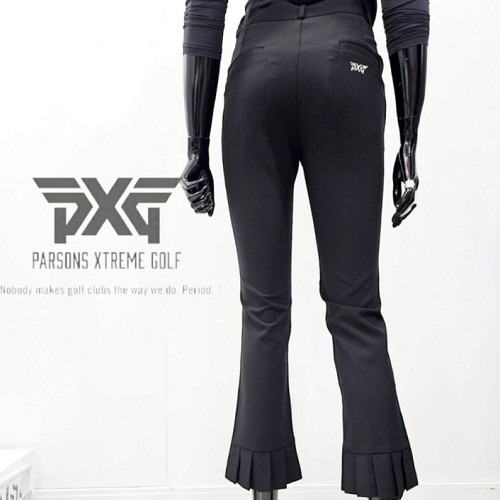 P*G 밑단 플리츠 부츠컷