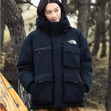 노스페이스 THE NORTH 멀티 카고포켓 다운패딩