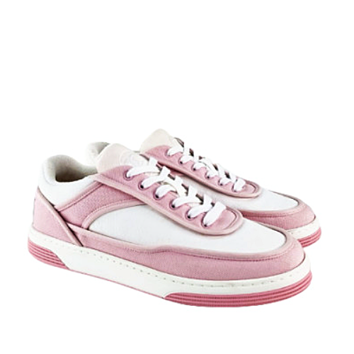 CHAN*L CC백로고 라벨 테니스 스니커즈