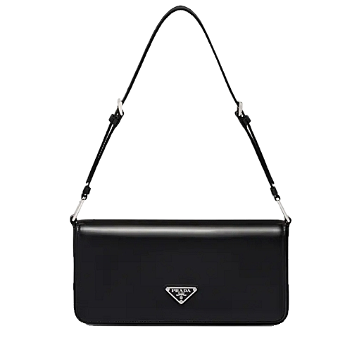 프*다 PRADA 브러시드 가죽 팜므 백