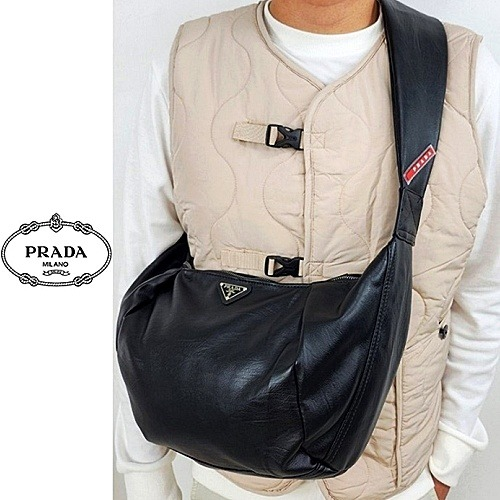 PRA*A 케이튼 빅 크로스백