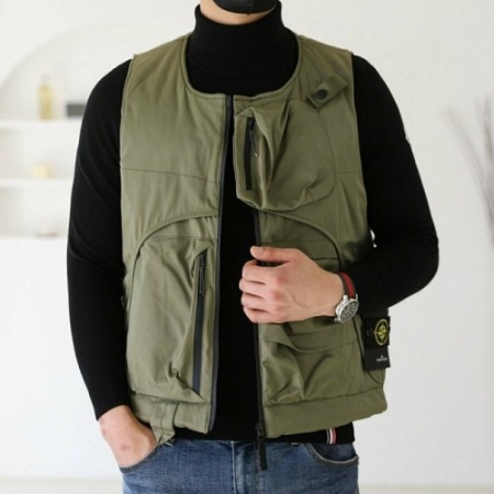 스톤아일*드 US텍티컬 패딩베스트