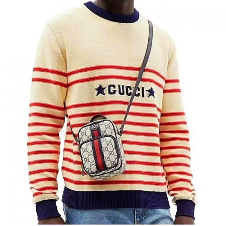 구찌 GUCCI 스트라이프 니트 스웨터