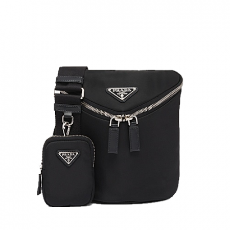 22S/S 프*다 PRADA 리나일론 가죽 숄더 백