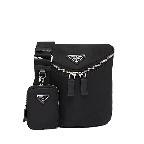 22S/S 프*다 PRADA 리나일론 가죽 숄더 백