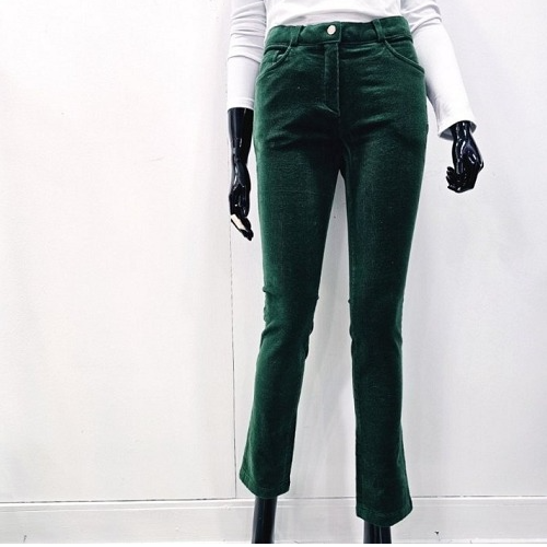 코듀로이 골프 일자 핏