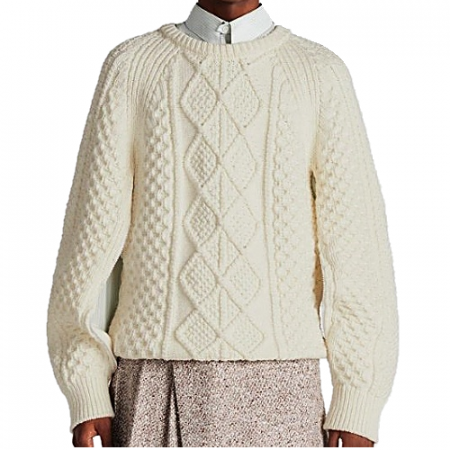 DIOR 오픈슬리브 울블랜드스웨터