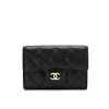 샤* CHANEL 클래식 캐비어 카드 케이스 홀더