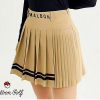 MALBON 앞뒤 로고나염 포인트 두줄 스커트