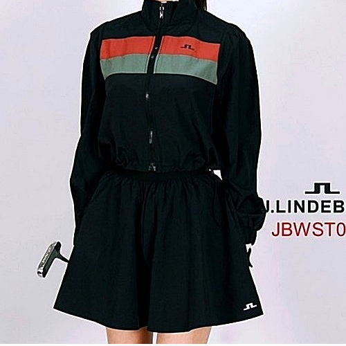 제이린드*그 J.LINDEBERG 반바지 집업 SET