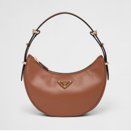 PRA*A 아르케 가죽 숄더백 코냑