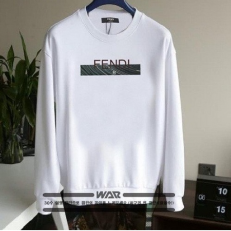 FEN*I 스페이스 레터링 밍크 양기모 티셔츠