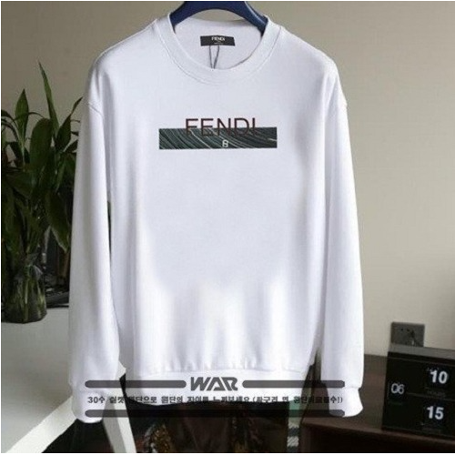 FEN*I 스페이스 레터링 밍크 양기모 티셔츠