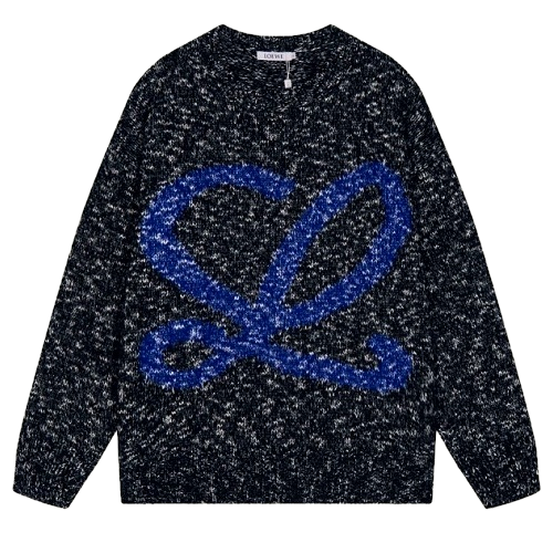 로에베 LOEWE 스펙클드이니셜 스웨터