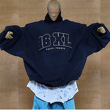 베*멍 VETEMENTS 식스틴 엑스라지 스웻셔츠