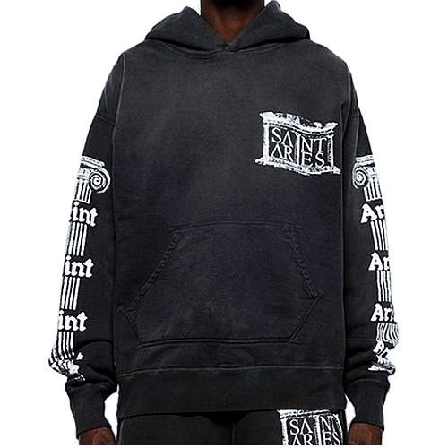 세인트 SAINT MICHAEL 에리즈 로고 후디