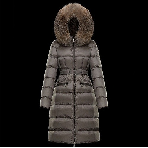 몽클*어 MONCLER 보에딕 폭스퍼 롱패딩 - 그레이