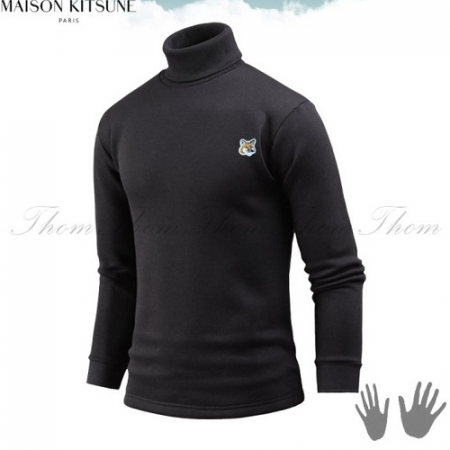 메종 키*네 베이직 기모 롱 폴라