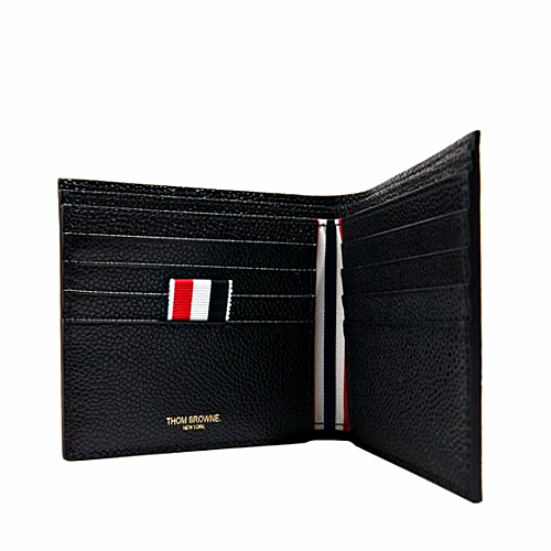 톰브*운 페블레더 삼선탭 반지갑