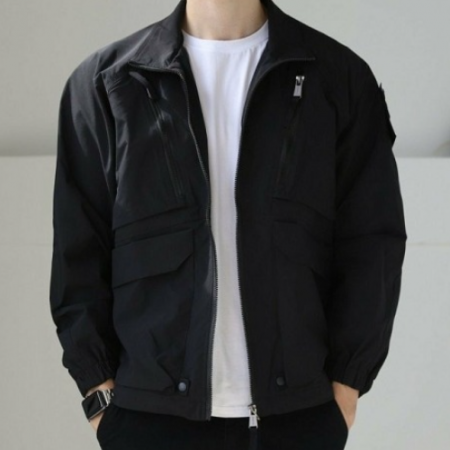 스톤아일*드 멀티포켓 윈드브레이커 자켓