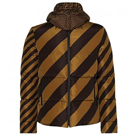 FENDI 에프 리버시블 후디드 다운자켓