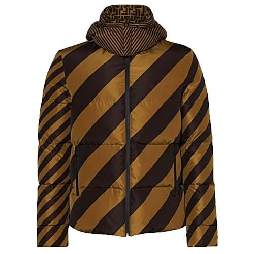 FENDI 에프 리버시블 후디드 다운자켓