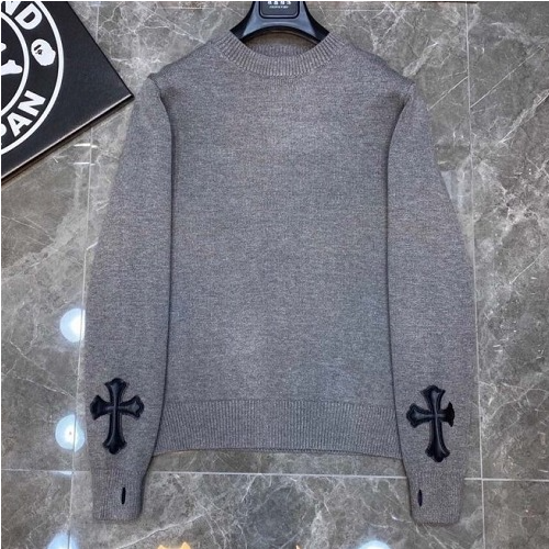 CHROME HEAR*S 십자레더 워머 울니트