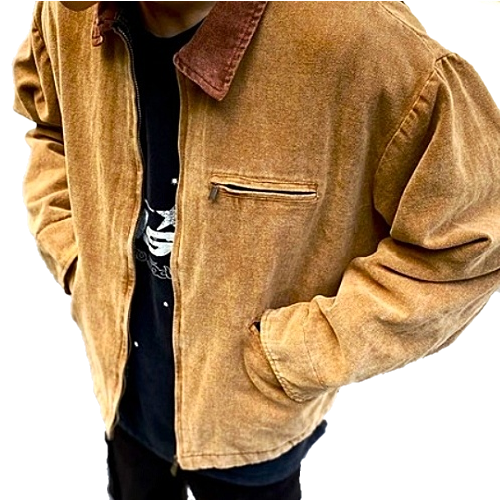 세인트 SAINT MICHAEL 헤비워시드 워크자켓