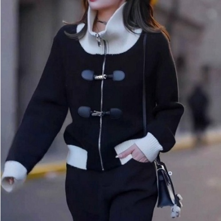 CELI*E 로씨 더블 니트집업