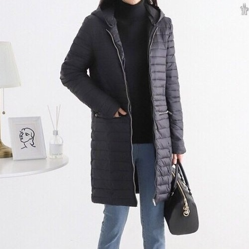 MONCL*R 롱 패딩 자켓