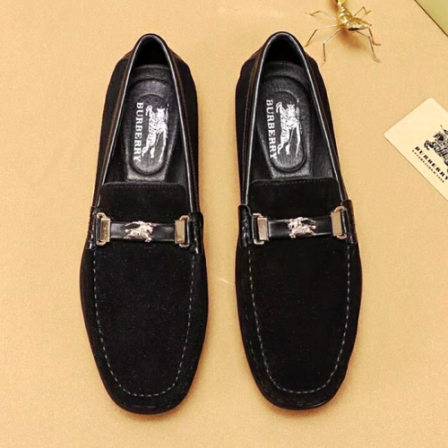 버버리 스웨이드 블랙 로퍼