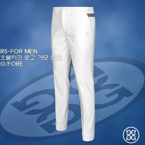 G/ FO*E 오블리크 로고 기모 팬츠 (MEN)