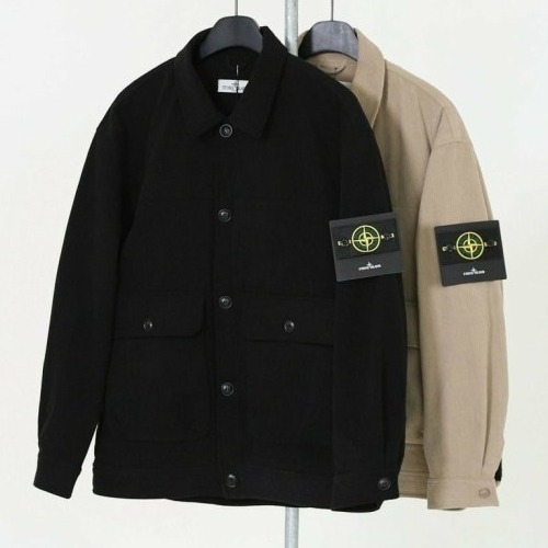 스톤아일*드 코듀로이 셔츠 기모자켓