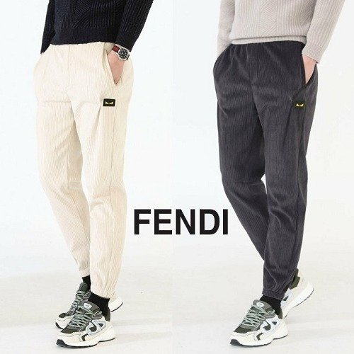 FEN*I 악동패치 코듀로이 융기모 조거팬츠