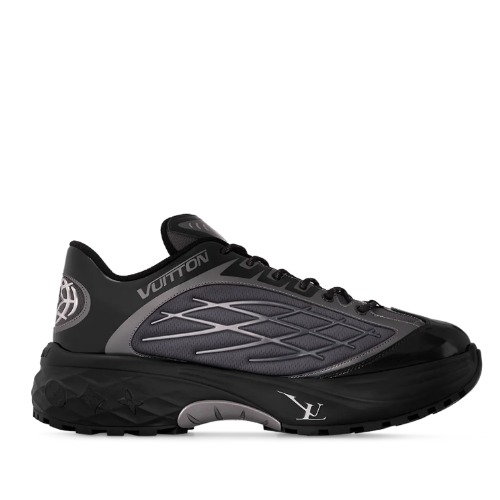 루이** 남자 LV 디스커버리 레이스업 블랙 1ABZ2Y