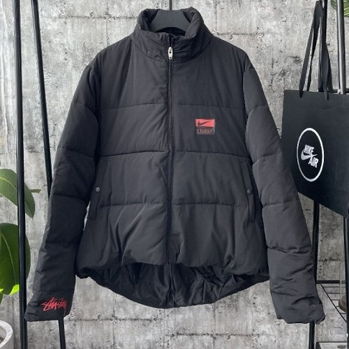 스*시 로고 프린팅 덕다운 - 블랙