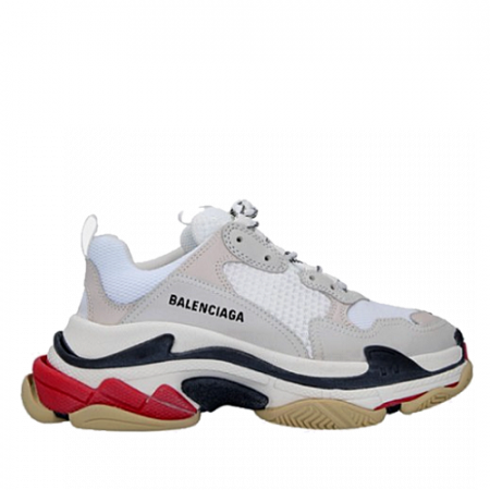 발렌시*가 BALENCIAGA  트리플s  - 화이트 브레드