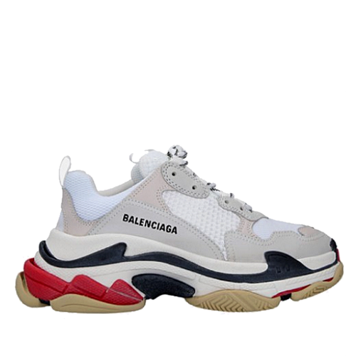 발렌시*가 BALENCIAGA  트리플s  - 화이트 브레드