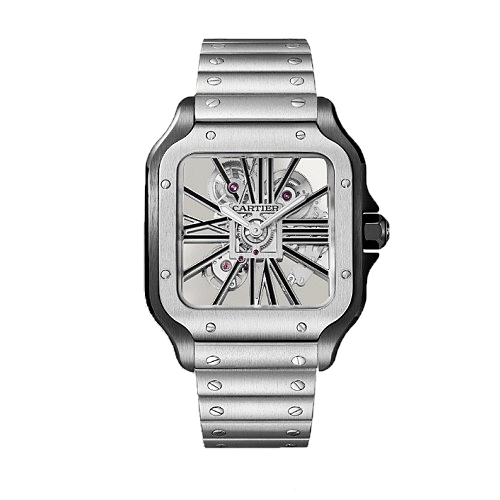 CARTIER 산토스 드 까르띠에 스켈레톤