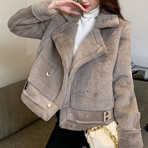 돌체앤가*나 노엘 무스탕 자켓