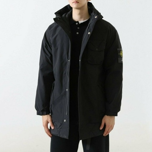 스톤아일*드 나슬란 라이트 하프 패딩자켓