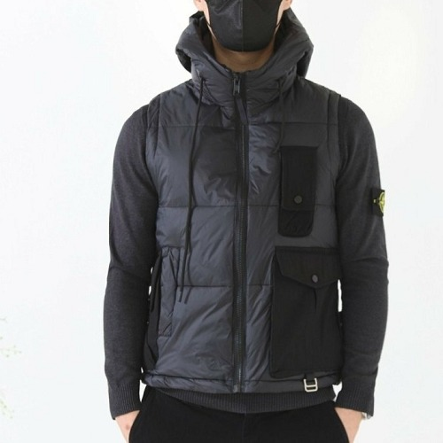 스톤아일*드 구스다운 탄창포켓 베스트