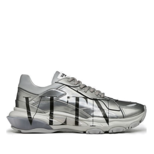 발렌*노 VLTN 바운스 스니커즈 실버 RY2S0B21 CG1 OMK