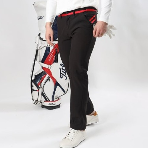 지*어 백로고 기모스판팬츠