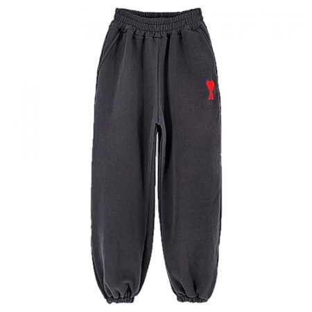 AMI 레드하트 조거 팬츠