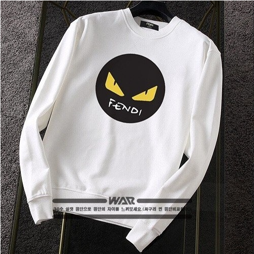 FEN*I 원형 악마 패턴 밍크양기모 티셔츠