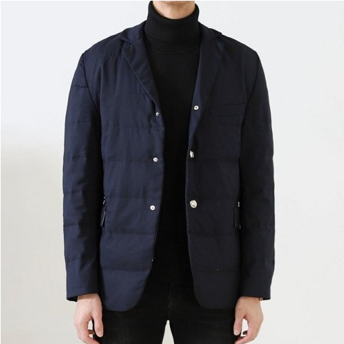 MONCL*R 수입고급 남성 감마블루 덕다운 블레이져 자켓