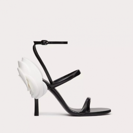 VALENT*NO 로즈뤼세 샌들 1959 - 블랙