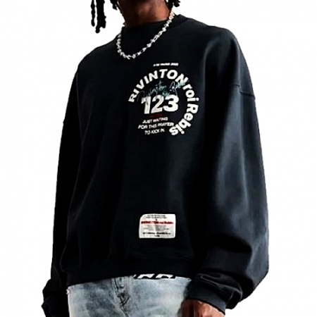 RRR123 아임파인 스웻셔츠