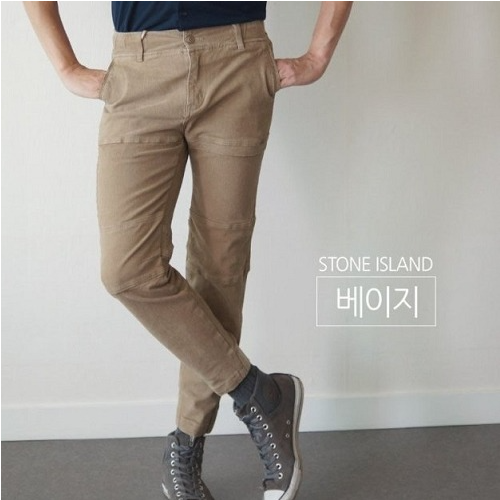 스톤아일*드 메탈로고 팬츠 (피치기모)